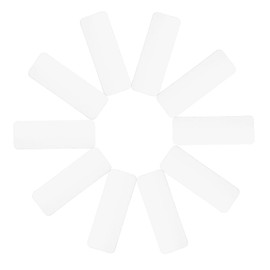 jojofuny 54Pcs Writable Magnetic Labels for Whiteboard Reusable Dry Erase Tags for Office Classroom Home Organization Stylish Practical Easy to Use Reposition