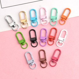 13 Types of Colored Frog Hook Bag Keyrings, Key Holders, and Key Bag Hooks / 컬러 개고리 가방용 키링 키홀더 열쇠 가방 고리 13종