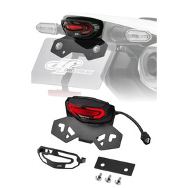 ZETA RACING CRF250L/L(S)/RALLY/RALLY(S)(MD47)'21-25, CRF300L/RALLY '21-24 LED Line Tail Holder Kit Red Lightweight Waterproof Compact Design Improves Maintenance No Wiring Required Meets New Standards