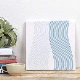 Style Decor W4900110 Fabric Panel, M Size (13 x 13 inches (33 cm) x 13.0 inches (33 cm) Water Flow