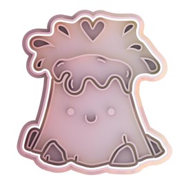 I Lava You Valentine's Day Cookie Cutter & Stamp