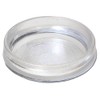 Pack Of 8 Castor Cups Furniture Floor Protector Glides Clear