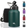 Konokyo Half Gallon Jug with Handle,64 oz Insulated Water Bottle