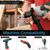 Yuentoen Countersink Drill Bit Set, Countersink 82°, HSS Countersink and