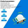 DaFuRui 10PCS HC-SR501 PIR Module Pyroelectric Infrared Motion Sensor Module