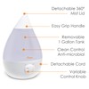 Crane Ultrasonic Humidifiers for Bedroom and Office, 1 Gallon Cool