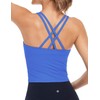 HeyNuts Longline Zeal Sports Bras for Women, Medium Impact Wirefree