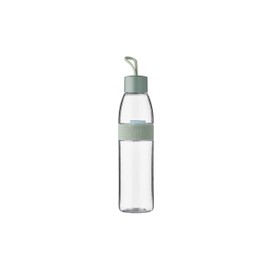 Mepal Ellipse Nordic Sage Drinking Bottle, 700 ml Capacity, Also Suitable for Carbonated Drinks, Shatterproof Material, Leak-Proof, Dishwasher Safe