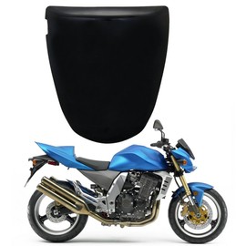 Topteng Motorcycle Rear Pillion Seat, Motorcycle Rear Passenger Pillion Cover ABS Pad Motor Trim Rear Cover for Ka-wasaki ZX6R 2003-2004 Z750 Z1000 2003-2006