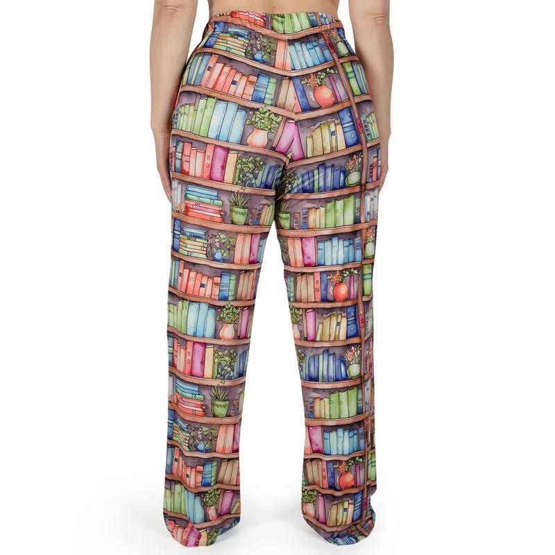 BRIEF INSANITY Just One More Chapter Lounge Pants - Size: