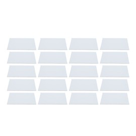 20pcs 1.0mm Vacuum Forming Splint Sheets Prevent Bubble Professional Thermoforming Material for Teeth Mouthguard Square HYG TM28 1.0