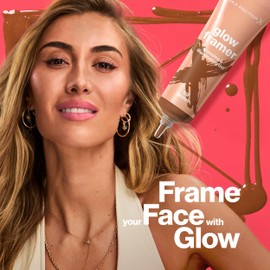 Max Factor Glow Framer, 30 Hazel, Bronzing and Illuminating Tint, Blends contour and highlight, Soft Shimmers, Bronzing Pigments, Weightless, Easy to Blend Formula, 30ml