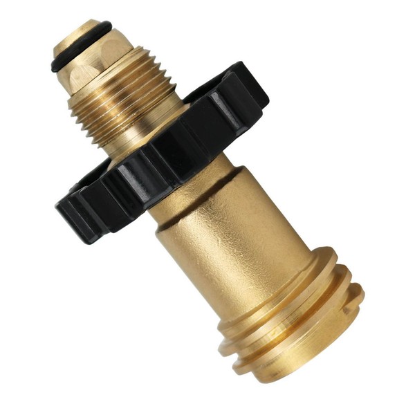 DOZYANT Universal Fit Propane Tank Adapter Converts POL to QCC1
