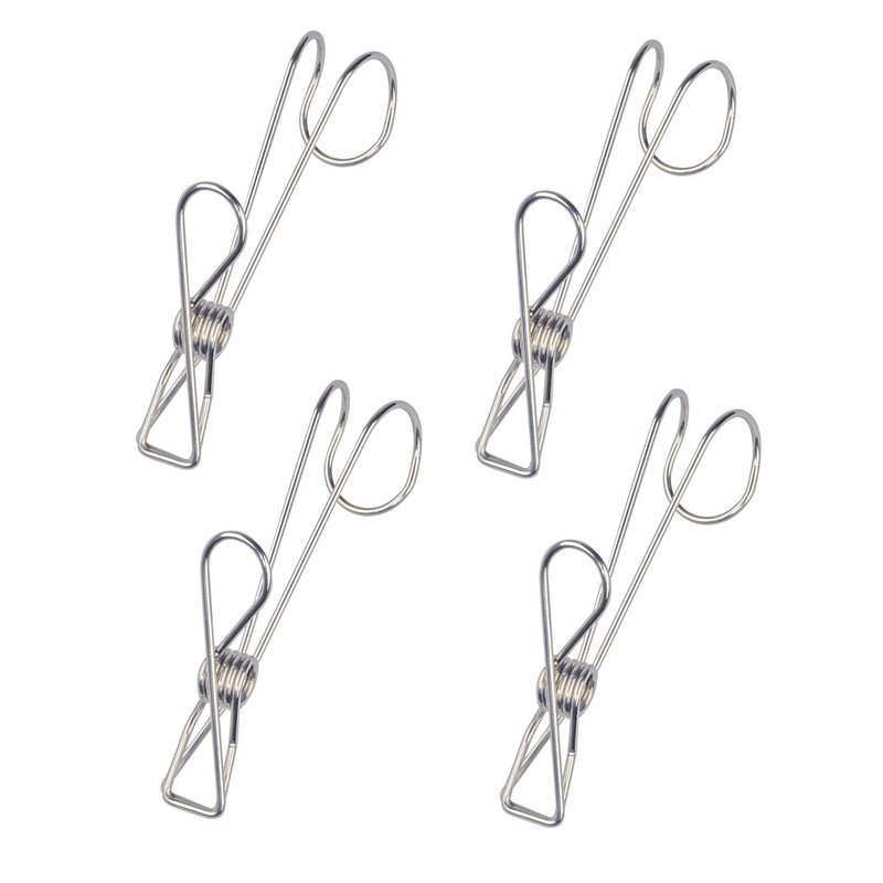 FIN-696 Fine Hooks, Clothespins, Storage Pinch Hooks, Clip Hanging, Set