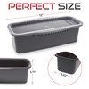 Perfect Life Ideas Microwave Pasta Cooker with Strainer Lid -