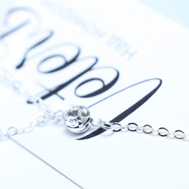 TseenYi Crystal Drop Chain Necklace Rhinestone Dot Pendant Necklace Silver Y Lariat Necklaces Boho Jewelry for Women and Girls (SIlver)