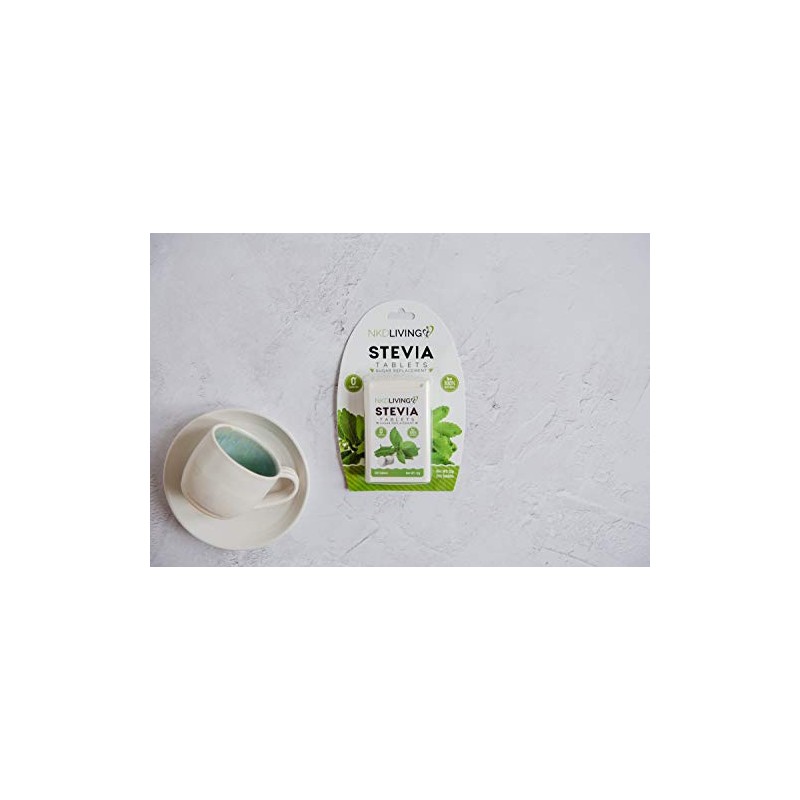 NKD Living Pure Stevia Sweetener Tablets - 200 Tablets -