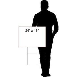 EGYPT SANTA NICE LIST 18 in x 24 in Yard Sign Road Sign with Stand, Single Sided