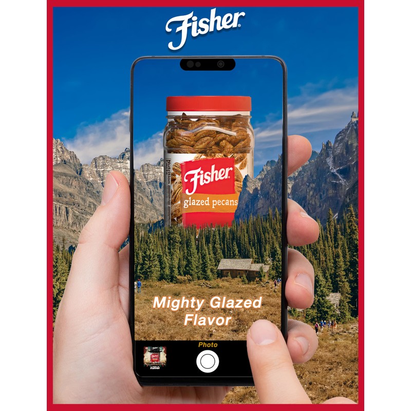 Fisher Snack Glazed Pecans Candied, 24 oz (Pack of 1),