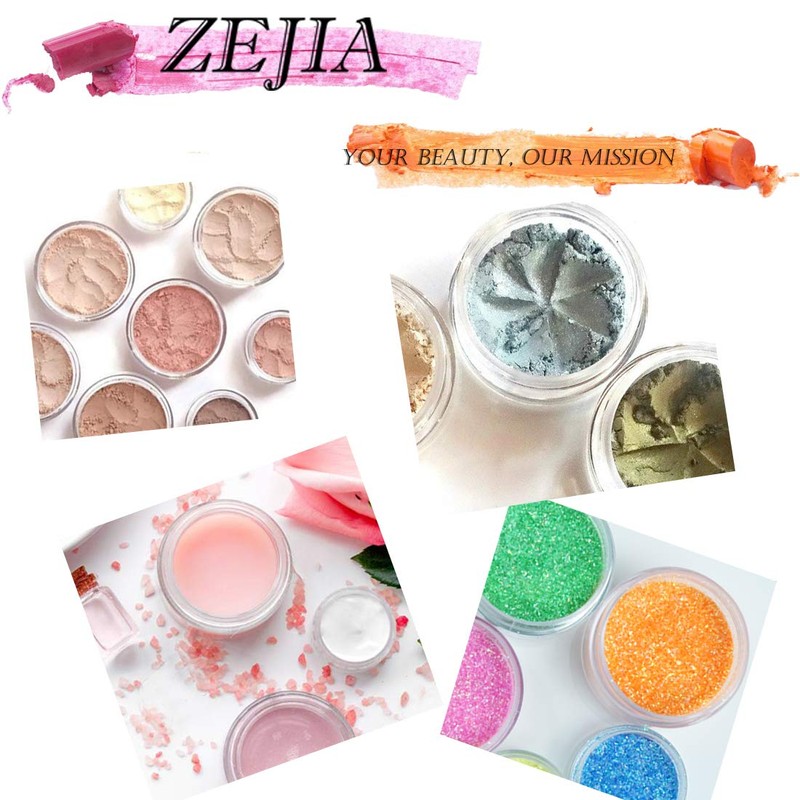 ZEJIA 10 Gram Cosmetic Containers 10pcs Sample Jars with Lids