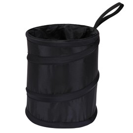 Ginsco Car Trash Can, Collapsible Pop-up Car Trash Can, Car Trash Bag Garbage Can with Elastic Band, Hanging Garbage Bin Portable Trash Can, Multipurpose Trash Bin for Car/Truck/Minivan (2 Gallons)
