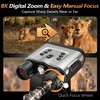 Dsoon 4K Night Vision Goggles with 32GB Card, 9000mAh Battery