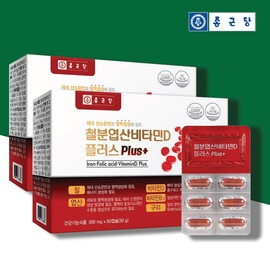 Chong Kun Dang iron supplement for pregnant women iron supplement female hemoglobin approximately 4 months / 종근당 임산부철분제 철분제 여성 헤모글로빈 약4개월