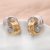 Yoursfs Helix Gold and Silvery Clip on Earrings for Women