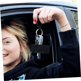 Housoutil 3pcs Lipstick Protective Case Lip Balm Holder Travel Pouch for Lipstick Lip Gloss Keychain Toiletries