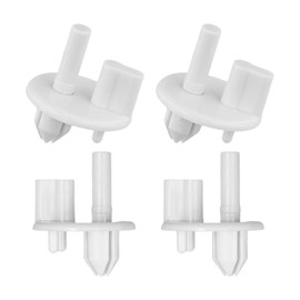 4 Pack 241993101 Refrigerator Shelf Cover Support, Sturdy Fridge Drawer Bracket Replacement Part Compatible with Frigidaire Sears for 1513081 240350802 AP4393090 AH2358879 PS2358879 EA2358879
