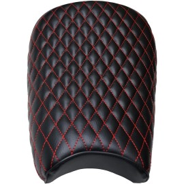 JMCHstore Red Diamond Stitch 15'' Seat for Coleman ct200uex Mini bike 196cc Hisun Cushion