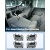ECCPP Door Handles Interior Inside Inner Driver Passenger Side for