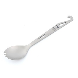 Keith Ti5311 Titanium Bottle Opener Spork Spoon Outdoor Trekking