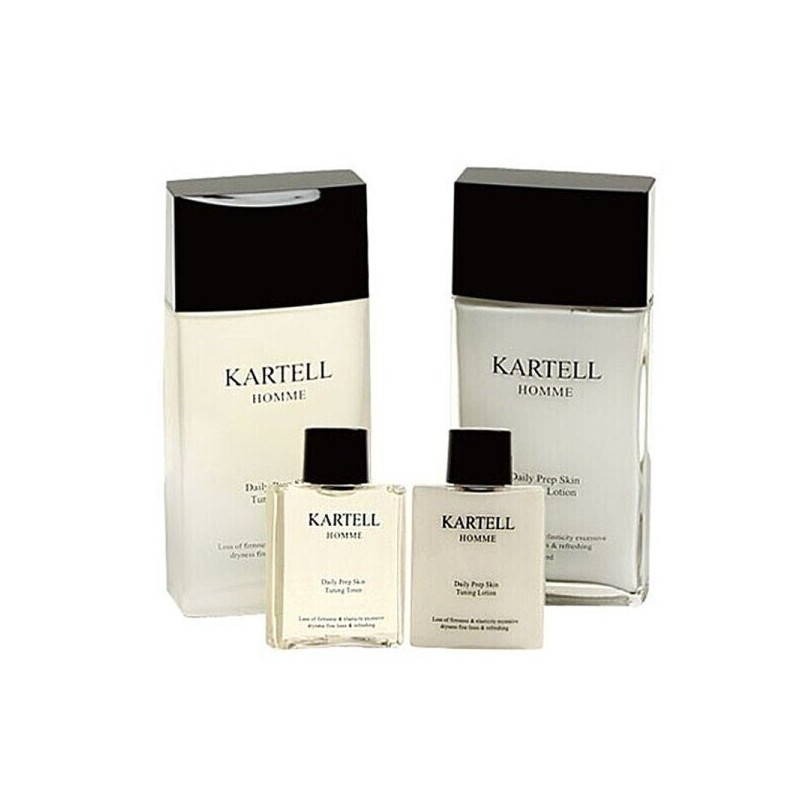 카르텔 옴므 스킨 로션 남성화장품 2종세트 Kartell Homme Skin Lotion