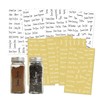 276Pcs Spice Name Stickers Spice Jars Label Kitchen Storage Organization