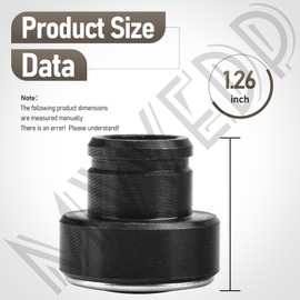 MWEDP 2 Pack 587070201 Wheel Bearing for Husqvarna Craftsman Poulan Lawn Mowers 917371600 917376583 917376470 917377041, Replaces 587070202 191019 191039 421836 532421836