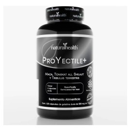 Proyectile+ 120 Cáps Y 2 Carteras De 10 Caps Missile Natural