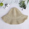 Women Straw Hat Wide Brim Beach Sun Cap Foldable Large