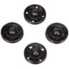 Prym Sew-On Snap Fasteners Brass Black 17 mm