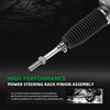 Riyhch Power Steering Rack Pinion Assembly with Boots Fit for