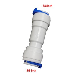 MALIDA 3/8 inch O.D. Tube Push Fit Quick Connect One Way Check Valve,for RO Reverse Osmosis Water Filtration Filter Systems,1pcs.