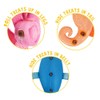 YöL Whale Plush Hide and Seek Pet Dog Toy Squeaker