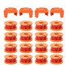 Evenlinkics 20 Pack WA0010 Replacement Spool for Worx Weed Eater