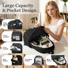 Cypak Black Backpack for School Teens Boys Girls, Large Capacity