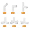 Sawysine 102 Pcs DIY PVC Projects Set Included 60 Pcs