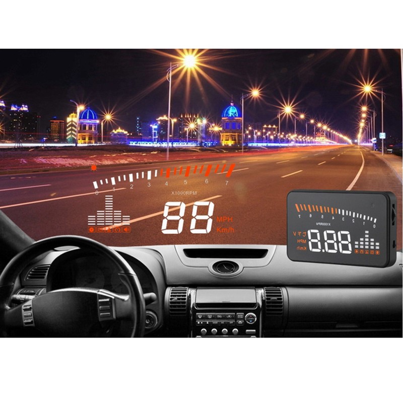 X5 HUD 3.5 Inches Universal Car HUD Head Up Display
