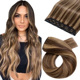 THD Clip-in Extensions, Real Hair, Pack of 1, 5 Clips