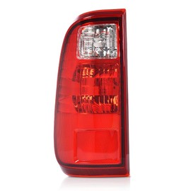 G-PLUS Tail Light Lamp w/o Bulbs Left Driver Compatible with Ford F250 F350 F450 F550 Super Duty 2008-2016 FO2800208 Red Lens Luces Traseras Faros Traseros Rear Brake Lamps Assembly