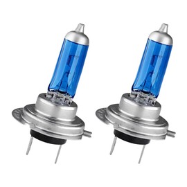 pvotawp - 2 bombillas halógenas H7 para faros delanteroshaz bajohaz altoPX26D12 V100 Wsúper brillantespara conducción de cochepara la mayoría de cochescamiones y SUV (blanco)PVOTAWP-LSD01