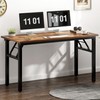 Need 47 inches Computer Desk Office Desk Folding Table with